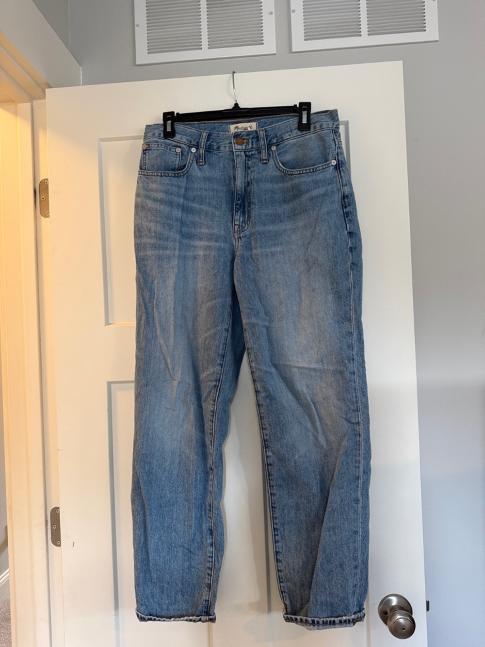 Madewell Light Blue Boyfriend Jeans